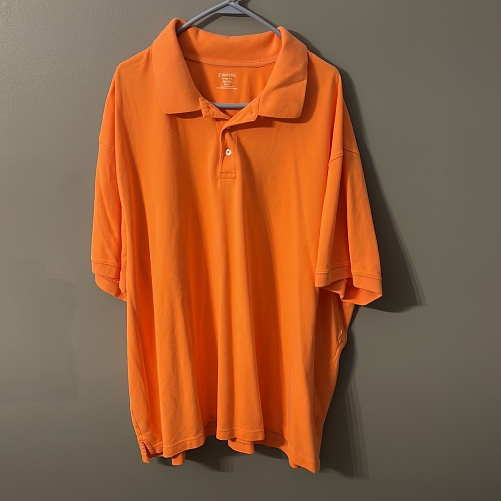 St John’s Bay mens Heritage polo.   Short sleeve with collar. Size 4XL